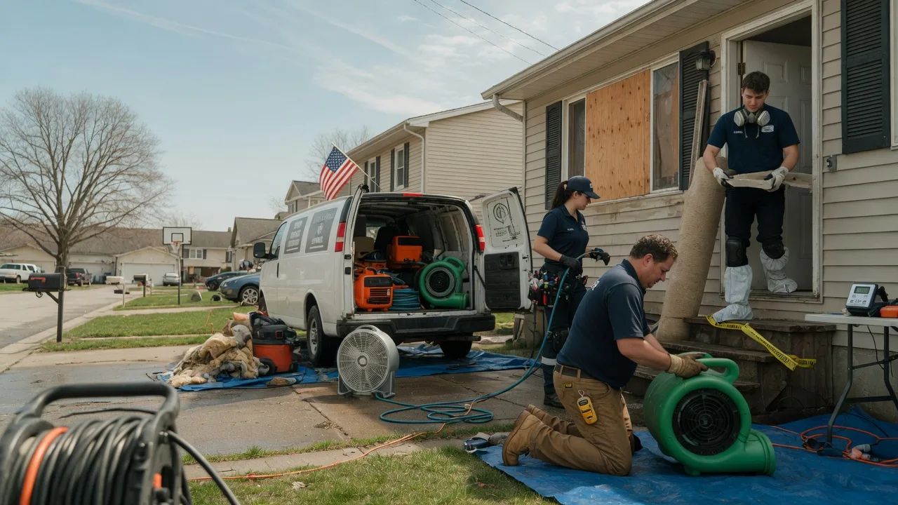 Water Damage Restoration in Sterling Heights, MI near me